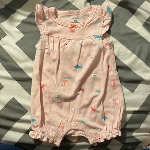 ( 3 for $45) Two short rompers